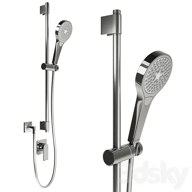 Villeroy & Boch Embrace Elite shower rail 3ds Max