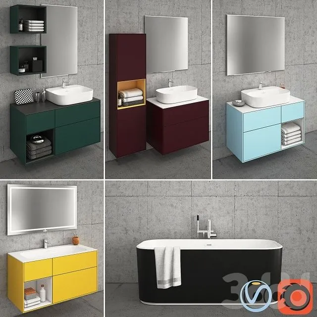 Villeroy & Boch Finion Colors 3dsMax Model