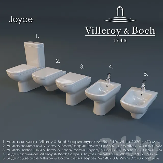 Villeroy & Boch Joyce 3DSMax File