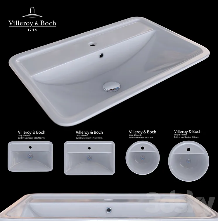 Villeroy & Boch Loop & Friends 3DS Max