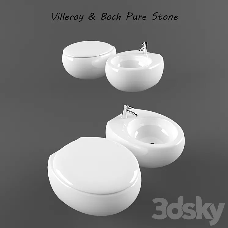 Villeroy & Boch Pure Stone 3DS Max
