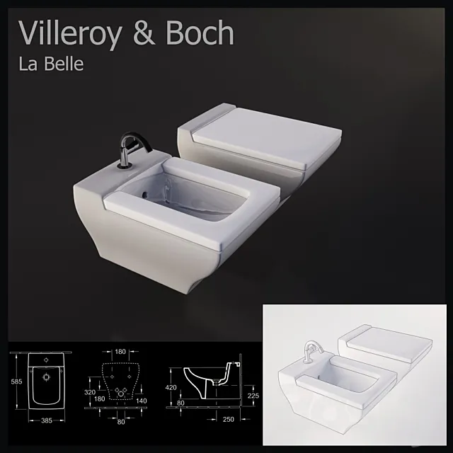 Villeroy&Boch _ La Belle 3DSMax File