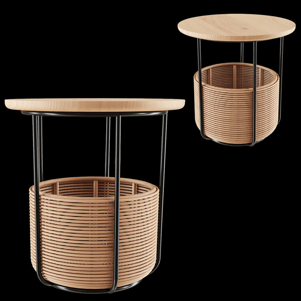 Vincent Sheppard – Basket table Medium 3ds Max