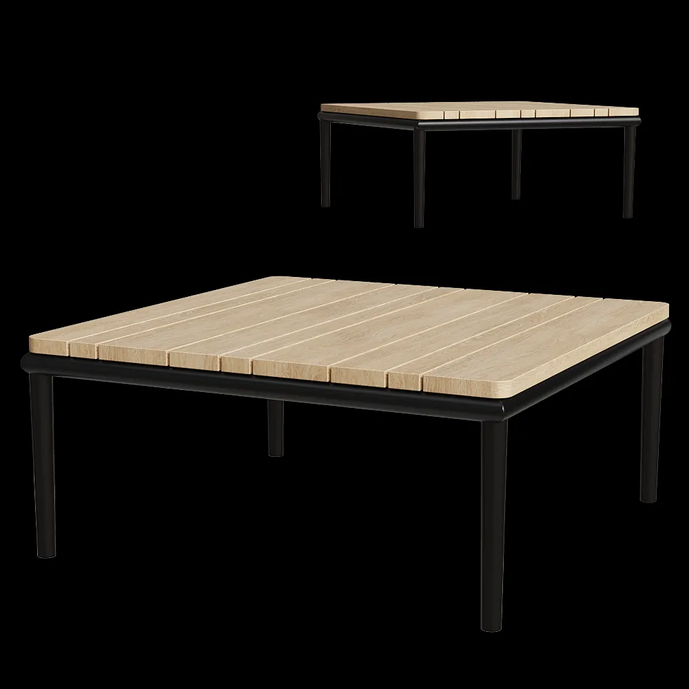 Vincent Sheppard – Coffee table Leo modular 3ds Max