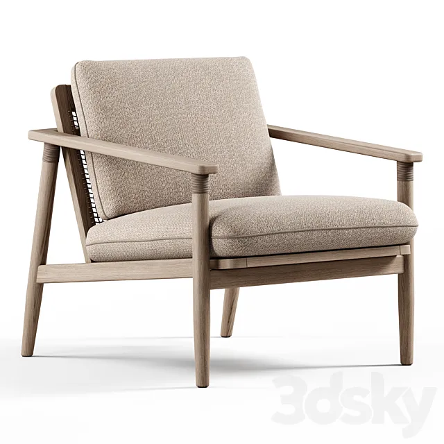 Vincent Sheppard – David lounge chair 3ds Max