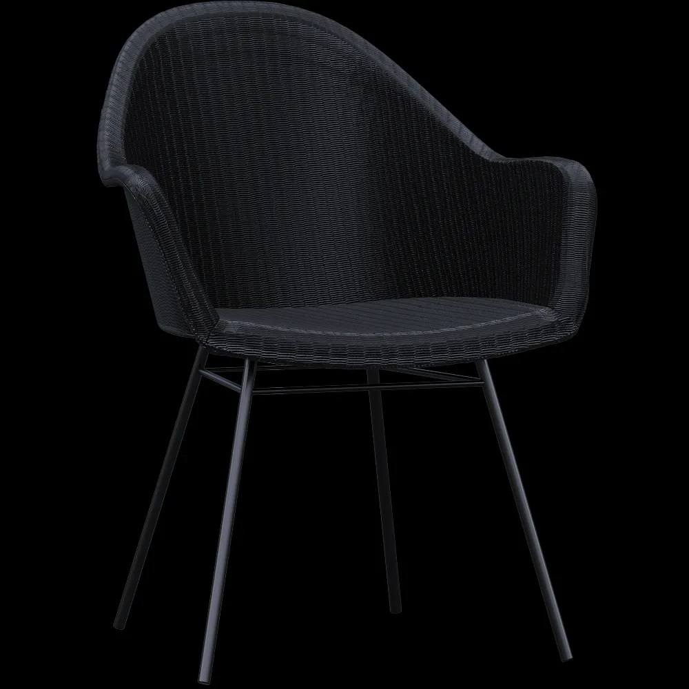 Vincent Sheppard – Dining chair Avril HB steel A base 3ds Max