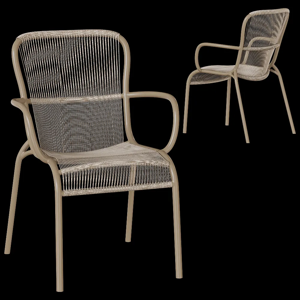 Vincent Sheppard – Dining chair Loop 3ds Max