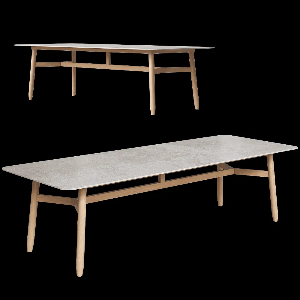 Vincent Sheppard – Dining table David 3ds Max