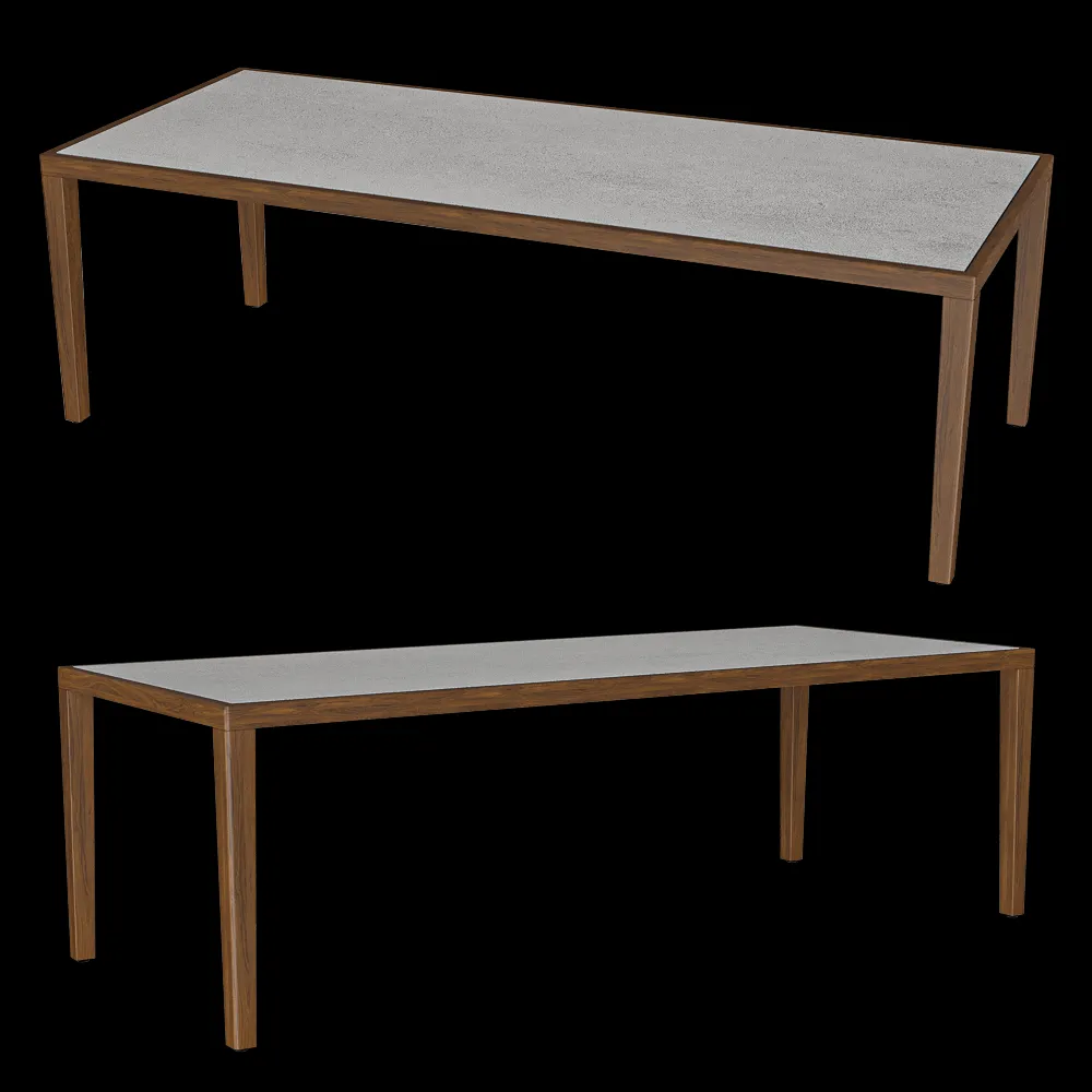 Vincent Sheppard – Dining table Volta 240 3ds Max