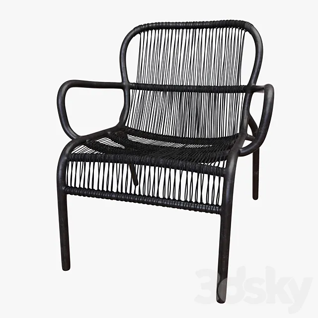 Vincent Sheppard Loop Lounge Chair 3DS Max Model