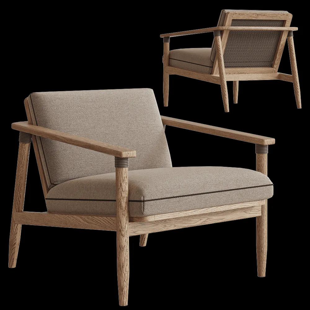 Vincent Sheppard – Lounge chair David 3ds Max