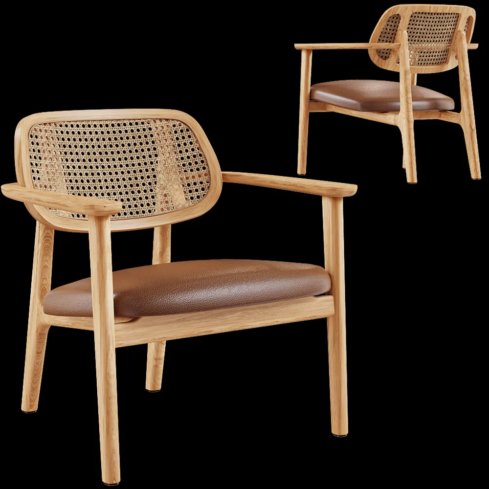 Vincent Sheppard – Lounge chair Titus 3ds Max