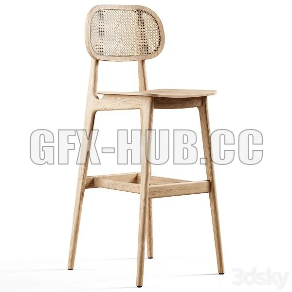 Vincent Sheppard Titus Bar Stool 3dsMax Model