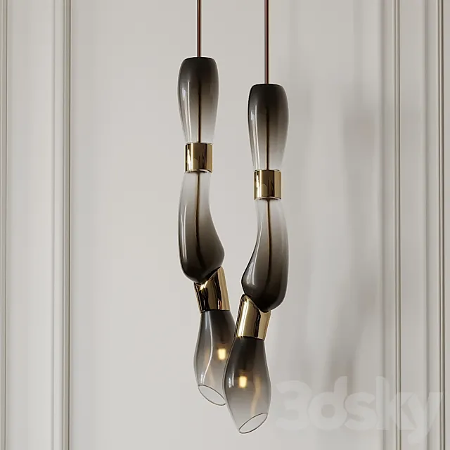 Vincenzo De Cottis Pendant Lamp by De Cotiis 3ds Max