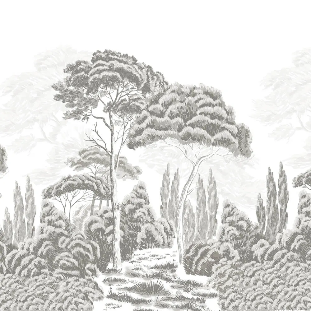 Vinni – Wallpaper Cypresses 3ds Max