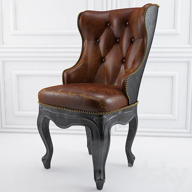 Vintage Armchair 3DSMax File