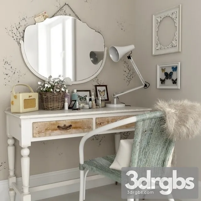 Vintage Dressing Table 3dsmax Download