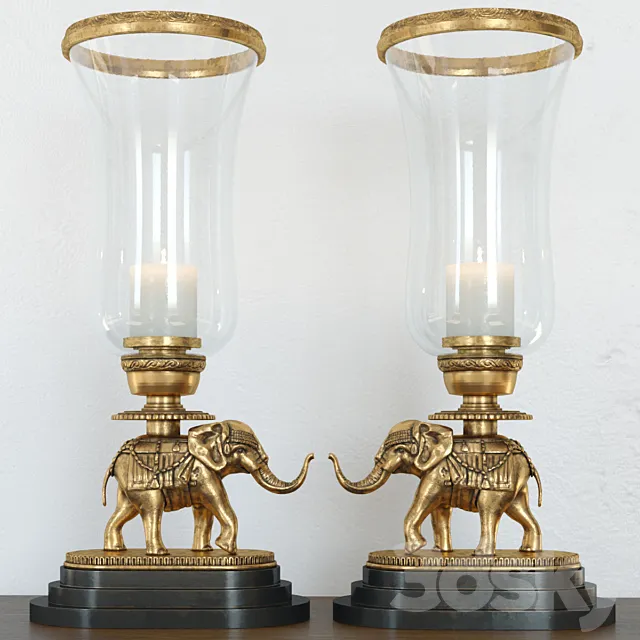 vintage.elephant.lamp 3DSMax File