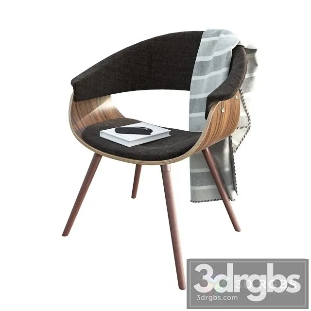 Vintage Mod Accent Chair 3dsmax Download