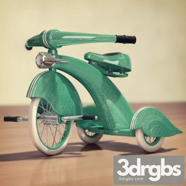 Vintage Tricycle 1930s 3dsmax Download