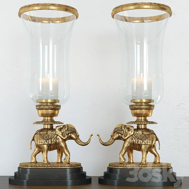 vintageelephantlamp 3DS Max