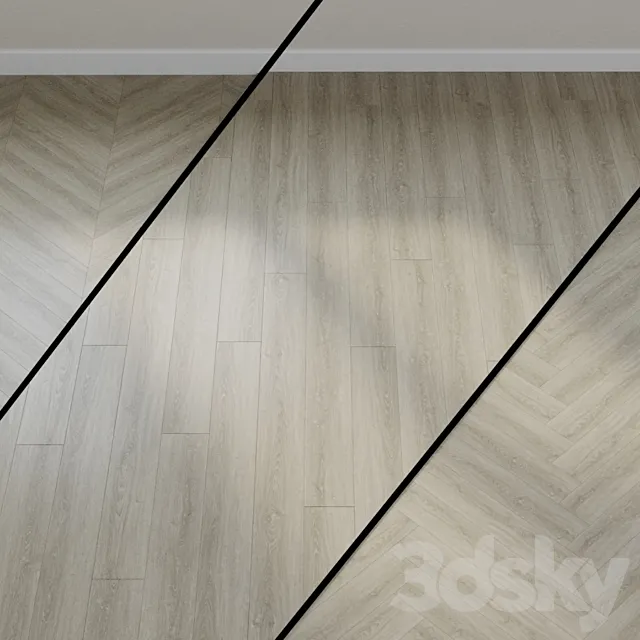 Vinyl Flooring Ter Hurne Oak Vilnius Gray 1101200360 3DS Max Model