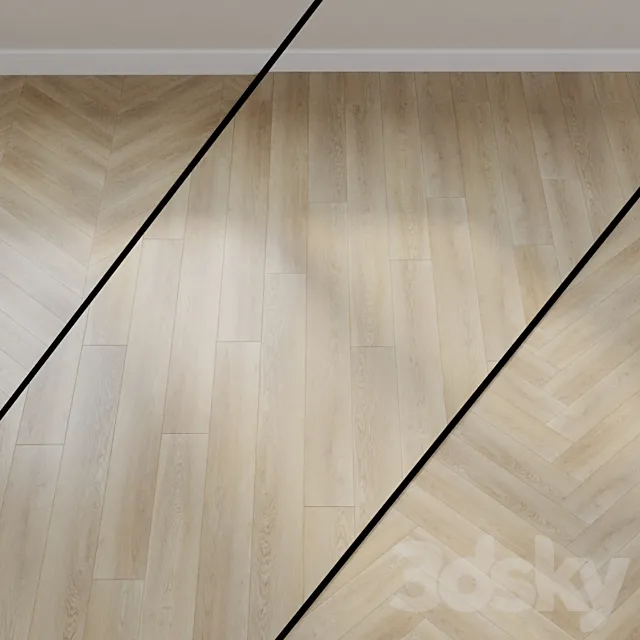 Vinyl flooring Wineo 600 wood XL (5G) MilanoLoft RLC190W6 3ds Max