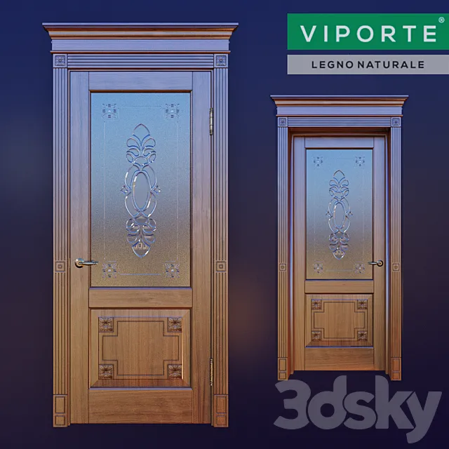 Viporte FLORENTSIA Glass 3DS Max Model