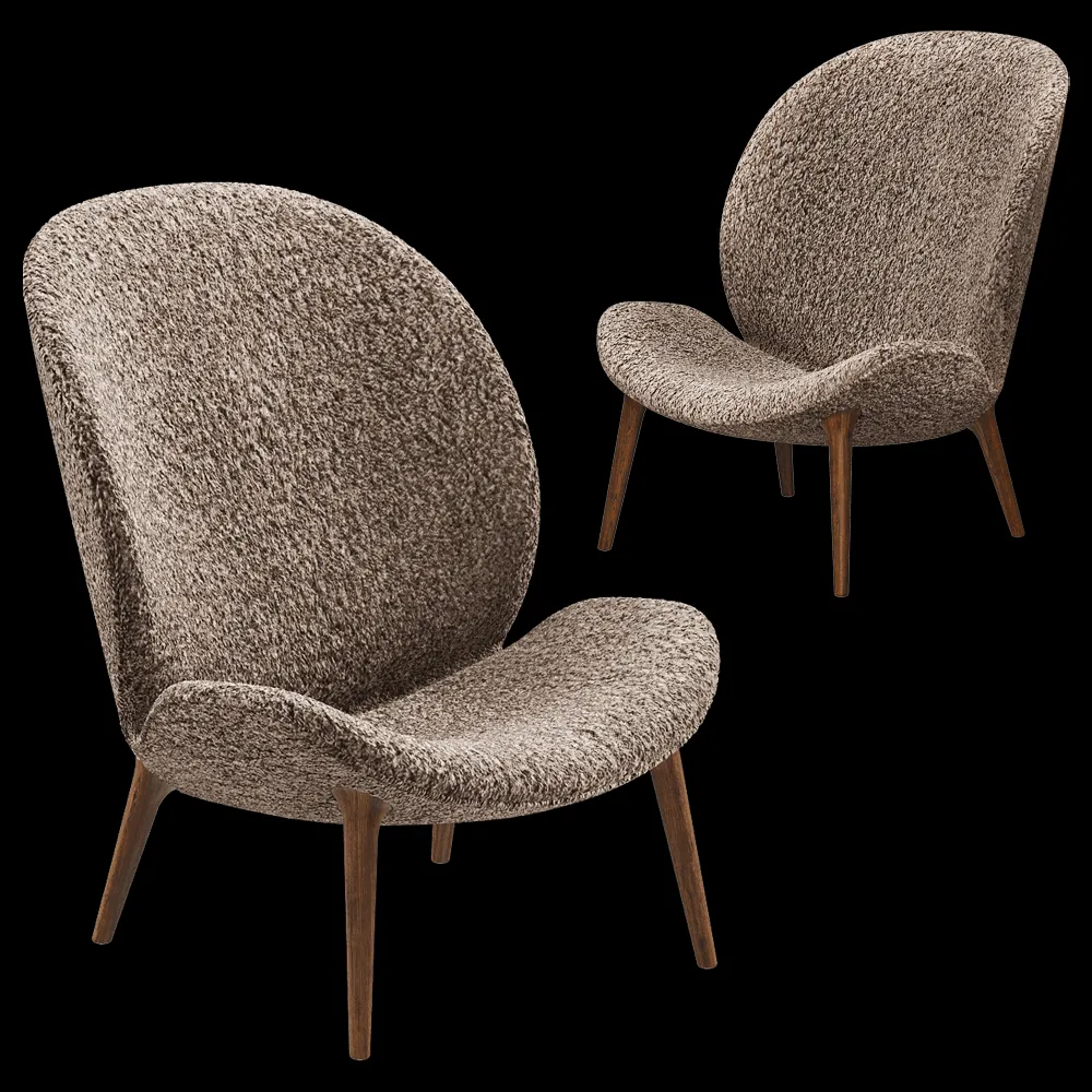 Vipp – Lounge chair Lodge 3ds Max