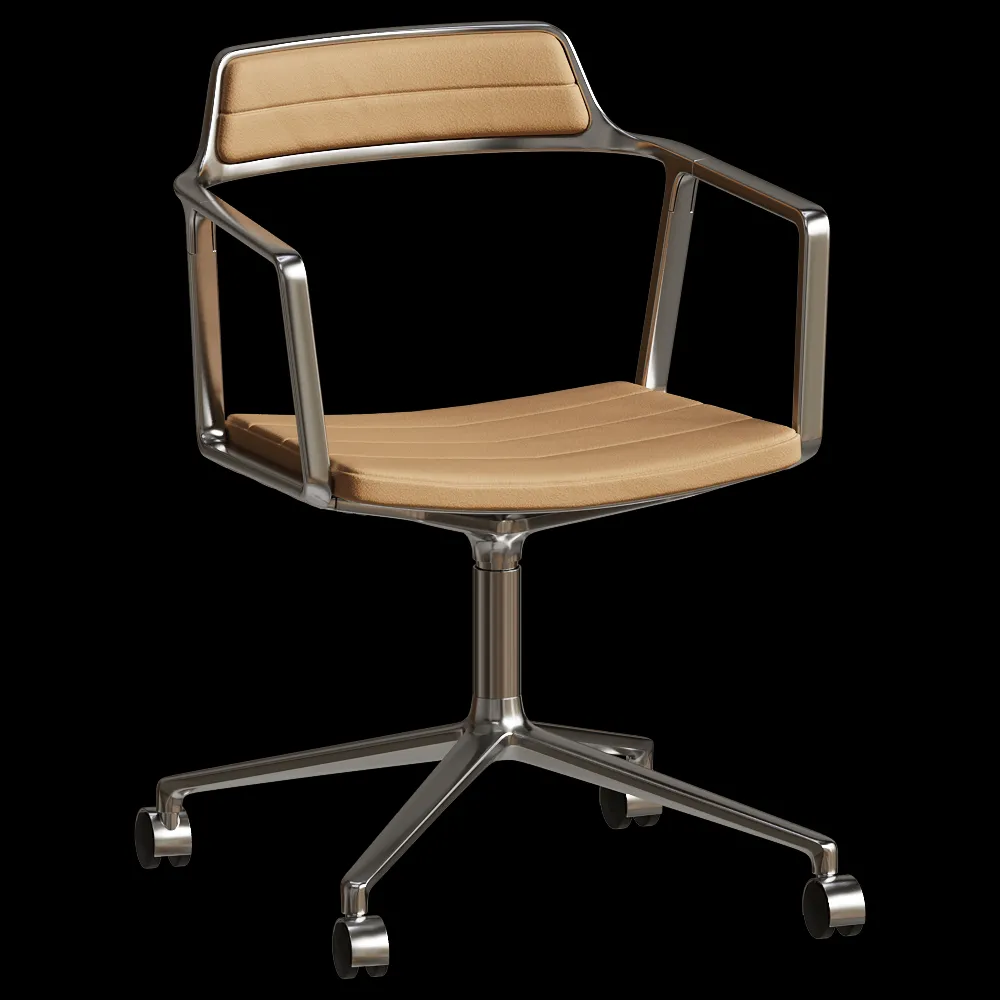 Vipp – Swivel chair Castors 3ds Max