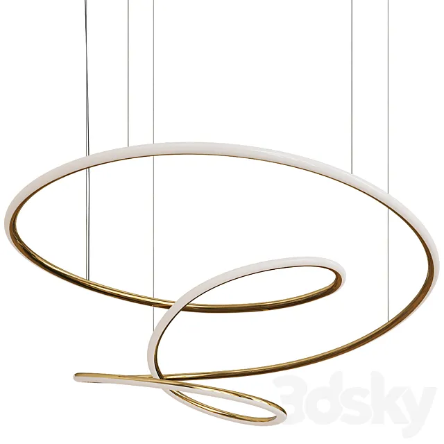 VISIONARY Spiral Pendant Light 3ds Max