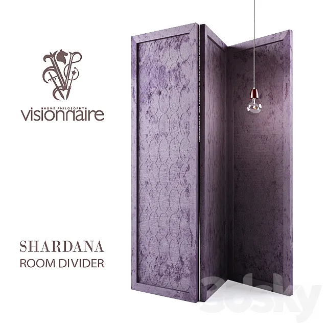 VISIONNAIRE _ Shardana room divider 3DSMax File