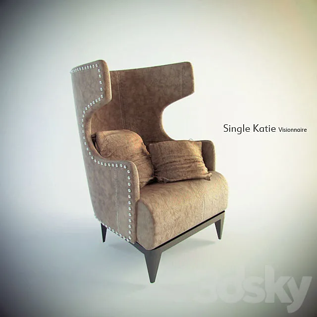 Visionnaire _ Single-Katie 3DS Max Model