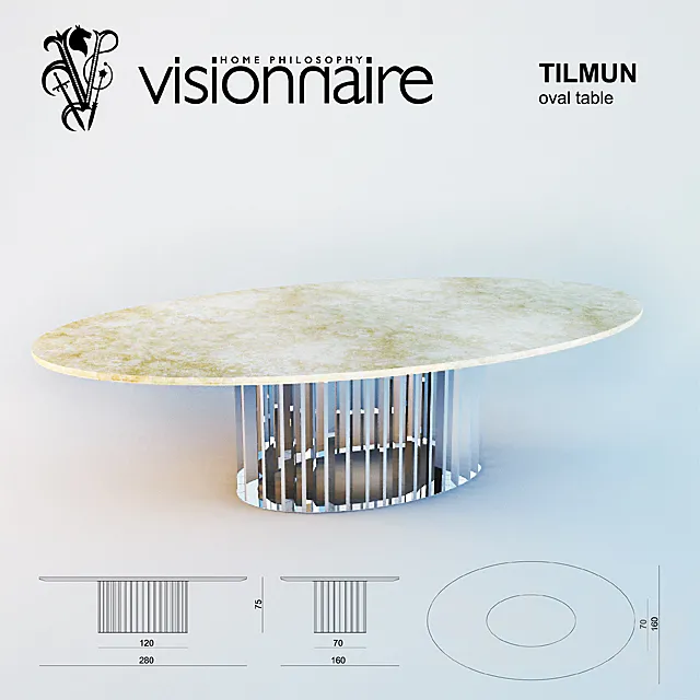 Visionnaire _ Tilmun 3DS Max Model