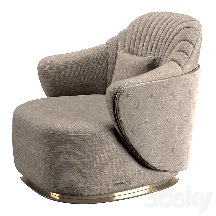 Visionnaire adele armchair 3DS Max