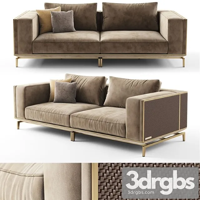 Visionnaire backstage 2 seater sofa 2 3dsmax Download