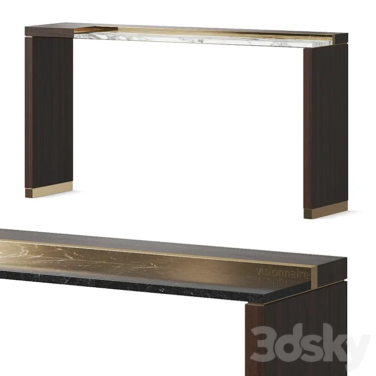 Visionnaire Barbican Console Table 3DS Max