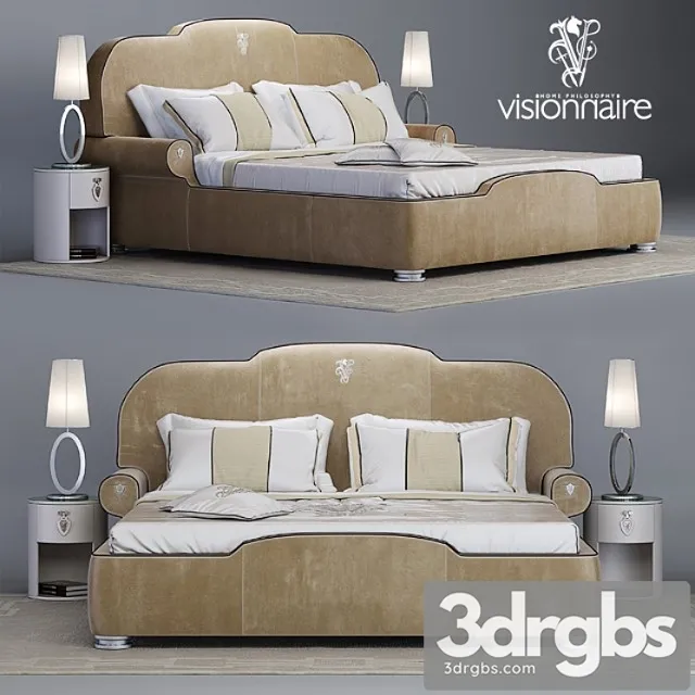 Visionnaire – diplomate bed 2 3dsmax Download