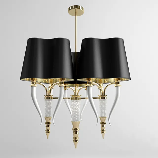 Visionnaire Esmeralda chandelier 3ds Max