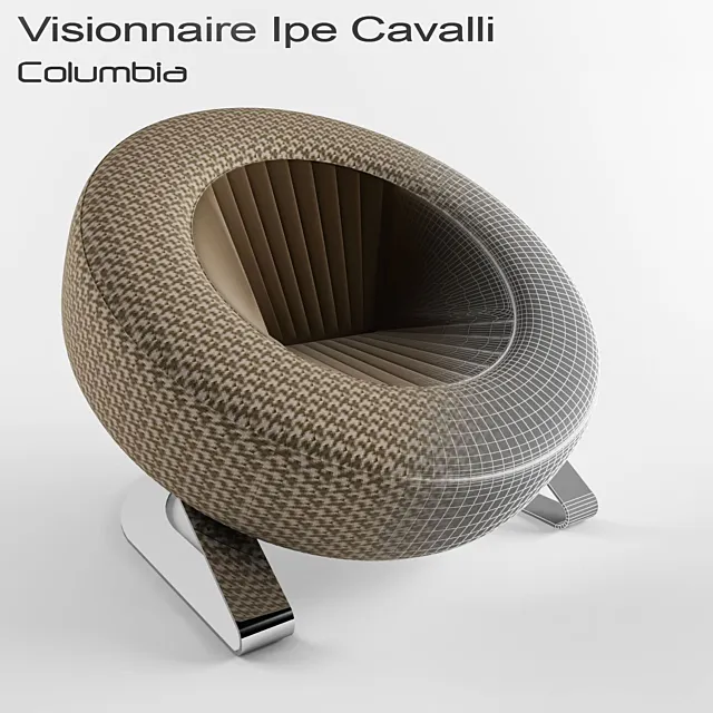 Visionnaire Ipe Cavalli _ Columbia 3DS Max Model