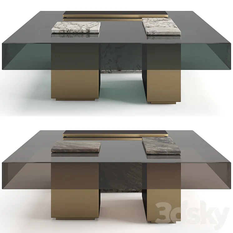 Visionnaire Marty coffee table 3DS Max