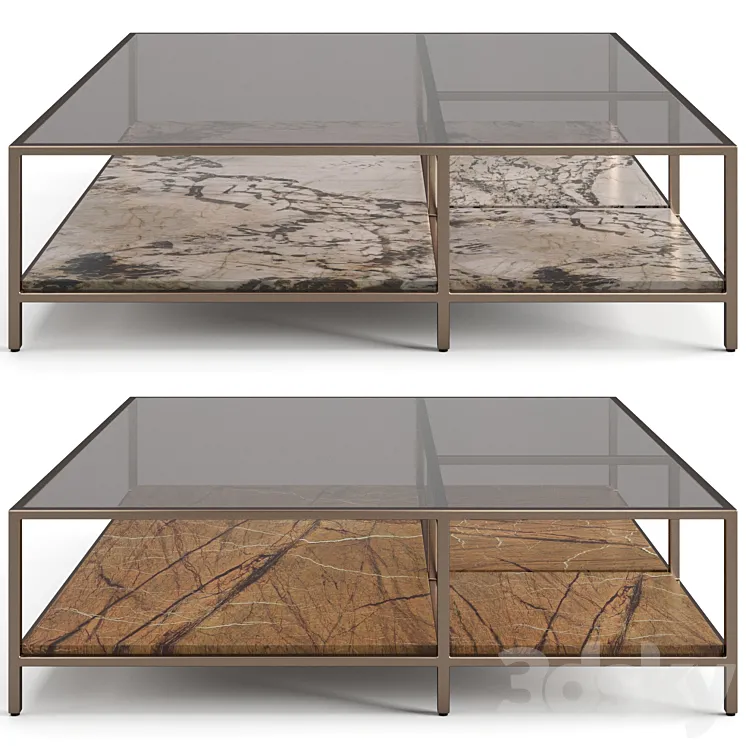 Visionnaire Mondrian coffee table 3DS Max