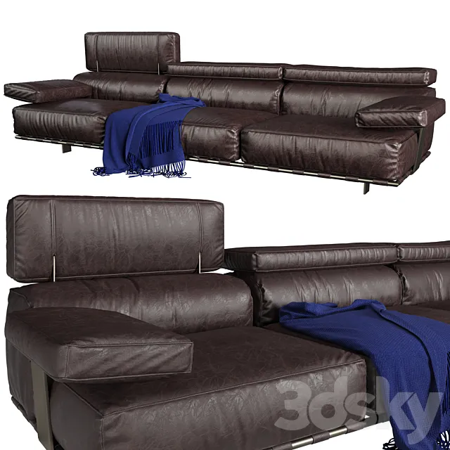Visionnaire Montparnasse Sofa 3DS Max Model