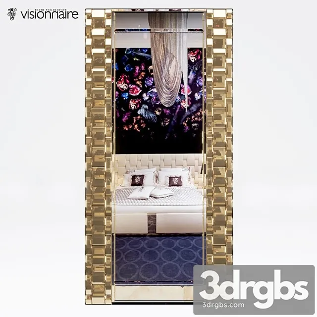 Visionnaire Perkins Mirror 3dsmax Download