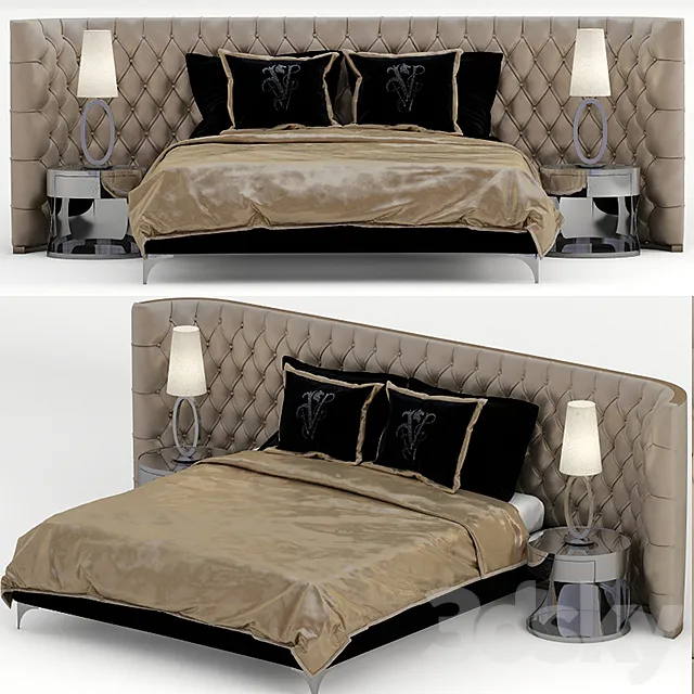 Visionnaire Pitti Bed 3DS Max Model