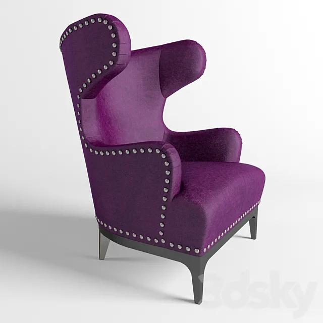 Visionnaire Single Katie armchair 3DS Max Model