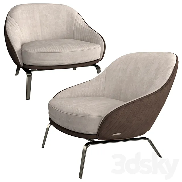 Visionnaire whitney armchair 3DS Max Model