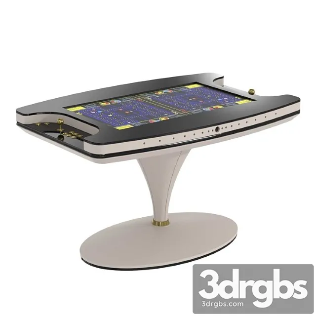 Vismara design vertigo arcade cocktail table 2 3dsmax Download