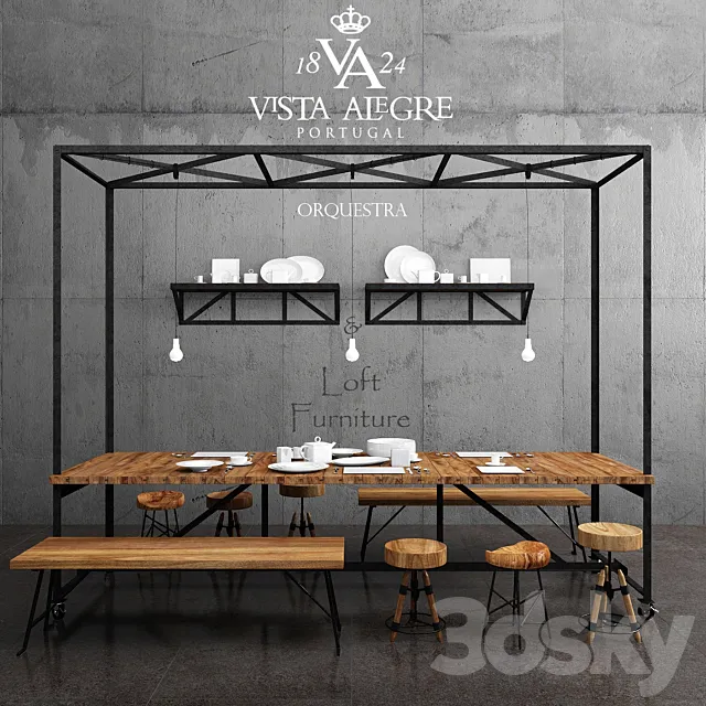 Vista Alegre – Orquestra 3ds Max