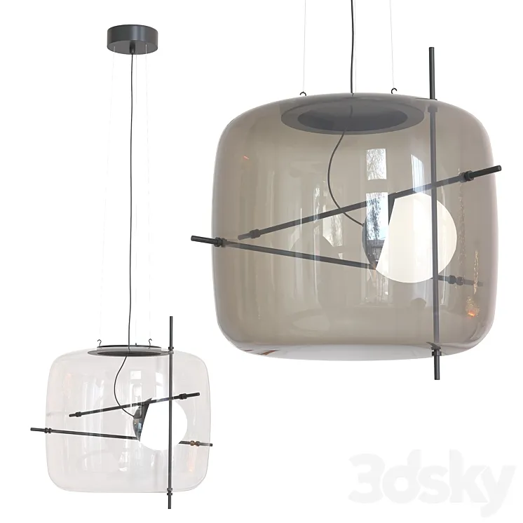 Vistosi Ceiling pendant lamp 3DS Max Model